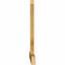 Ekena Millwork Portland Rough Sawn Timber Gable Bracket, Western Red Cedar, 60"W x 35"H x 2"D x 4"F, 14/12 Pitch GBW060X35X0204POR00RWR - alternate 2